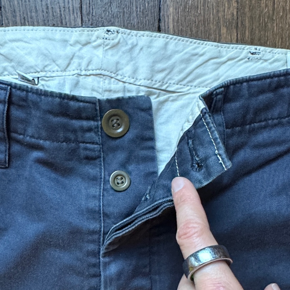 Visvim Navy Blue Pants - Picture 4 of 10